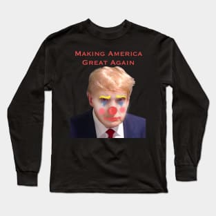 MAGA Mugshot Long Sleeve T-Shirt